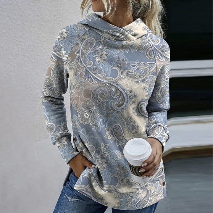 Eleganter Damen Pullover mit Aufdruck - IdealeKleiden
