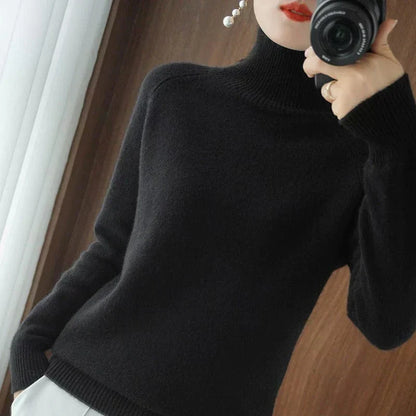 Stylischer Rollkragen Pullover Elegantes Design
