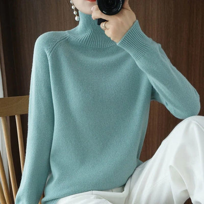 Stylischer Rollkragen Pullover Elegantes Design