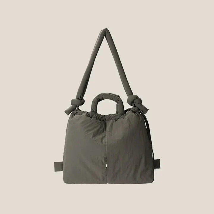 Damen Schultertasche Groß Gepolstert