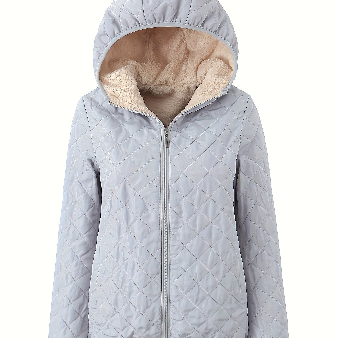 Warme Winterjacke Gepolstert mit Kapuze