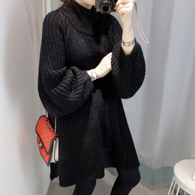 Weite Strickpullover Damen Oversized Stilvoll