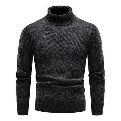 Herren Rollkragenpullover Bequem Elegant