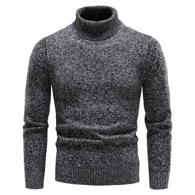 Herren Rollkragenpullover Elegant Komfortabel