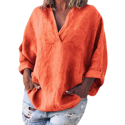 Damen Langarm T-Shirt Selbstbewusst Chic - IdealeKleiden