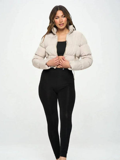 Leichte Damenjacke Puffer Style