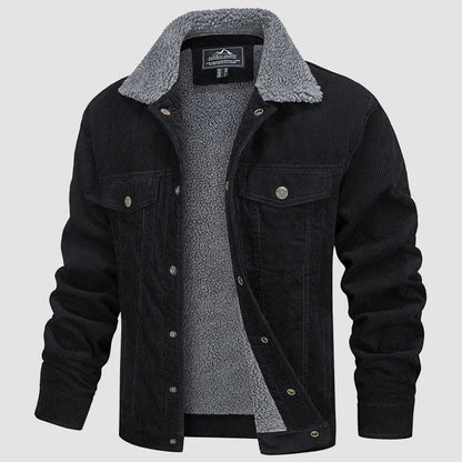 Modische Cordjacke Herren Trend