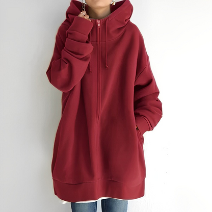Damen Hoodie Selbstbewusst Stil