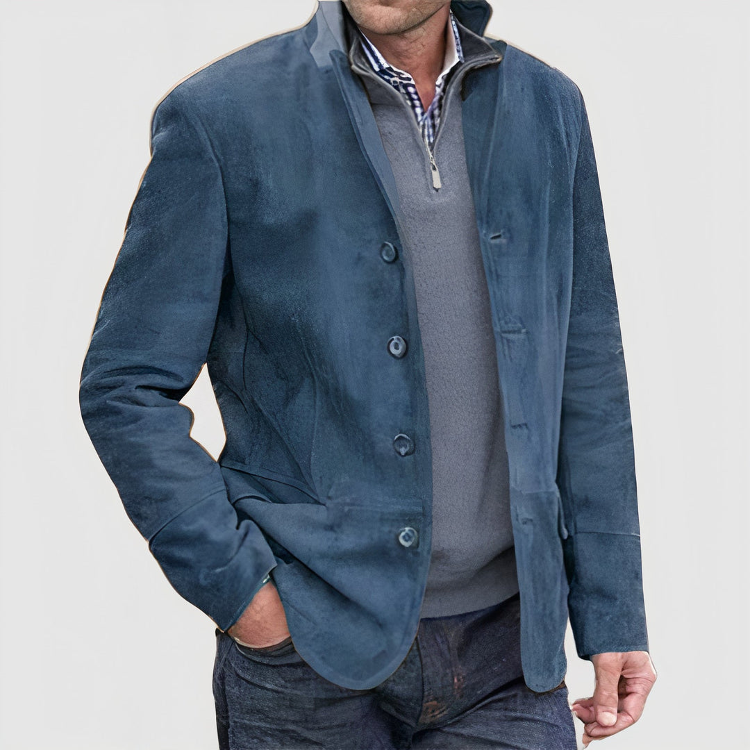Herren Lederjacke Vintage Look