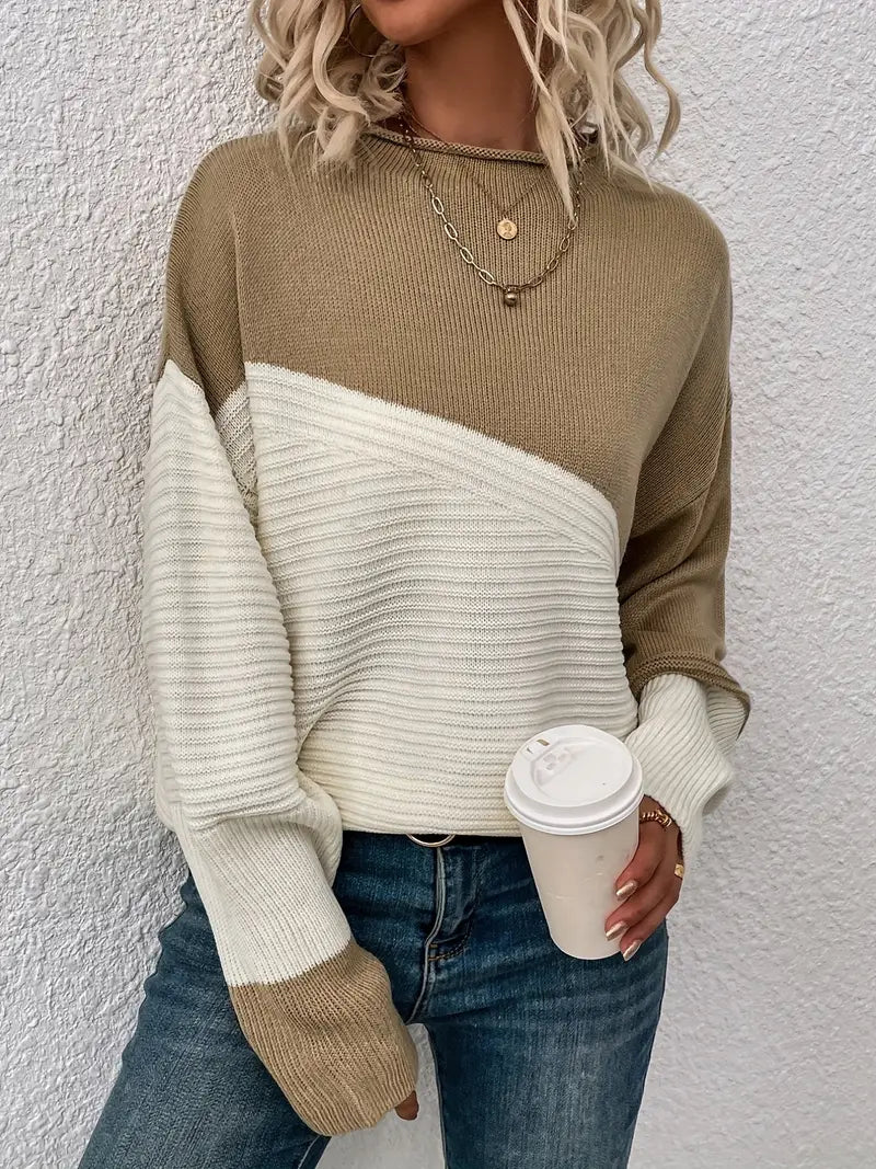 Farbige Pullover Damen Modern Bunt