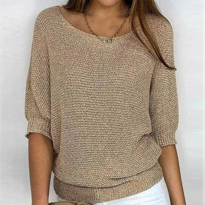 Damen Stricktop Leicht und Bequem