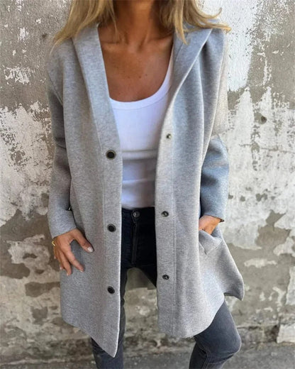Bequemer Hoodie Cardigan Damen