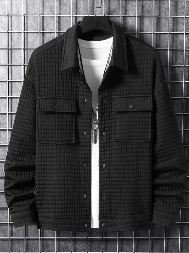 Herren Langarmjacke Stilvoll Modern