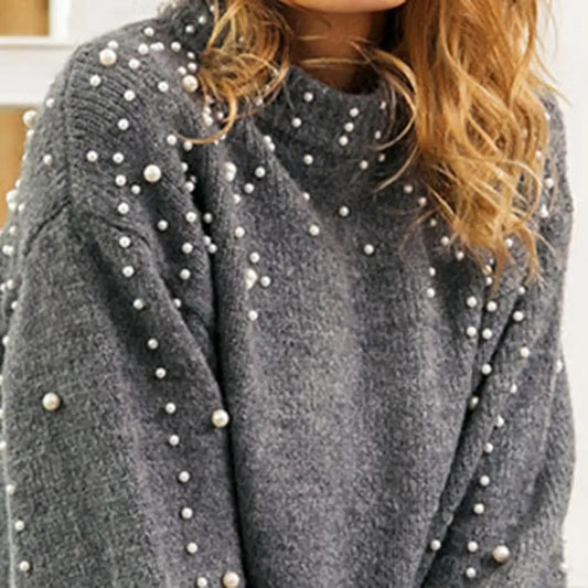 Weiches Strickoberteil Damen Modern - IdealeKleiden
