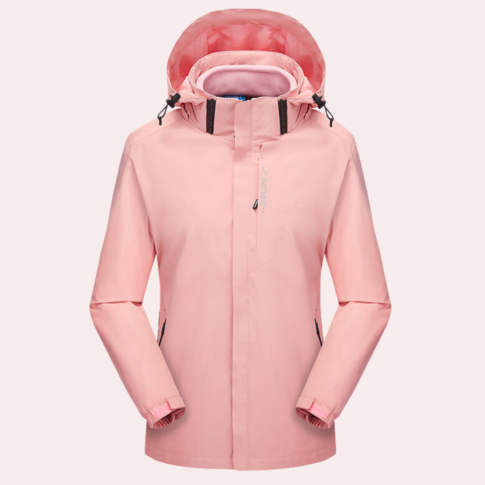 Herbstjacke Damen Winddicht Warm