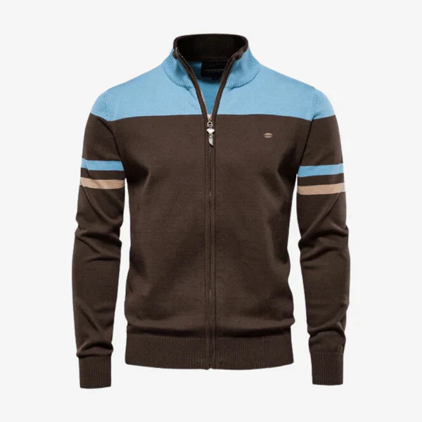 Falko - Stilvolle Zip-Jacke Moderner Kragen