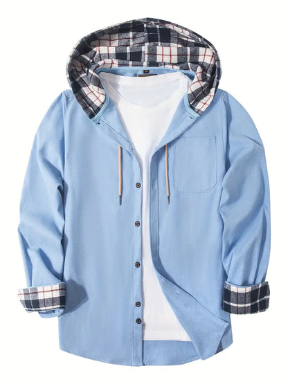 Herren Retro Karo Jacke Modern