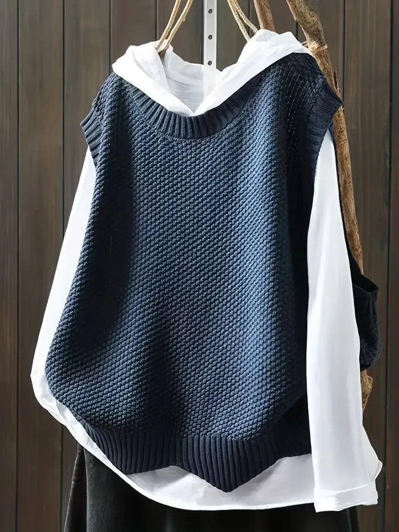 Mia – Damenpullover Rundhals Weich