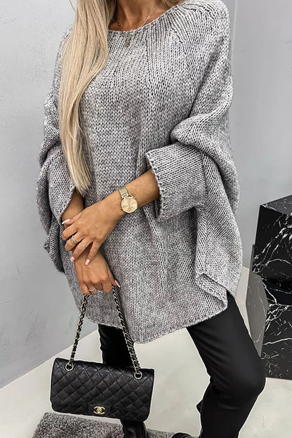 Damen Pullover Klassisch Weich