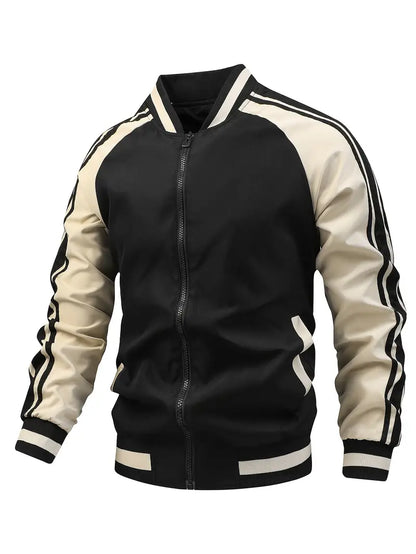 Männer Grafik-Jacke Farbenfroh Modern