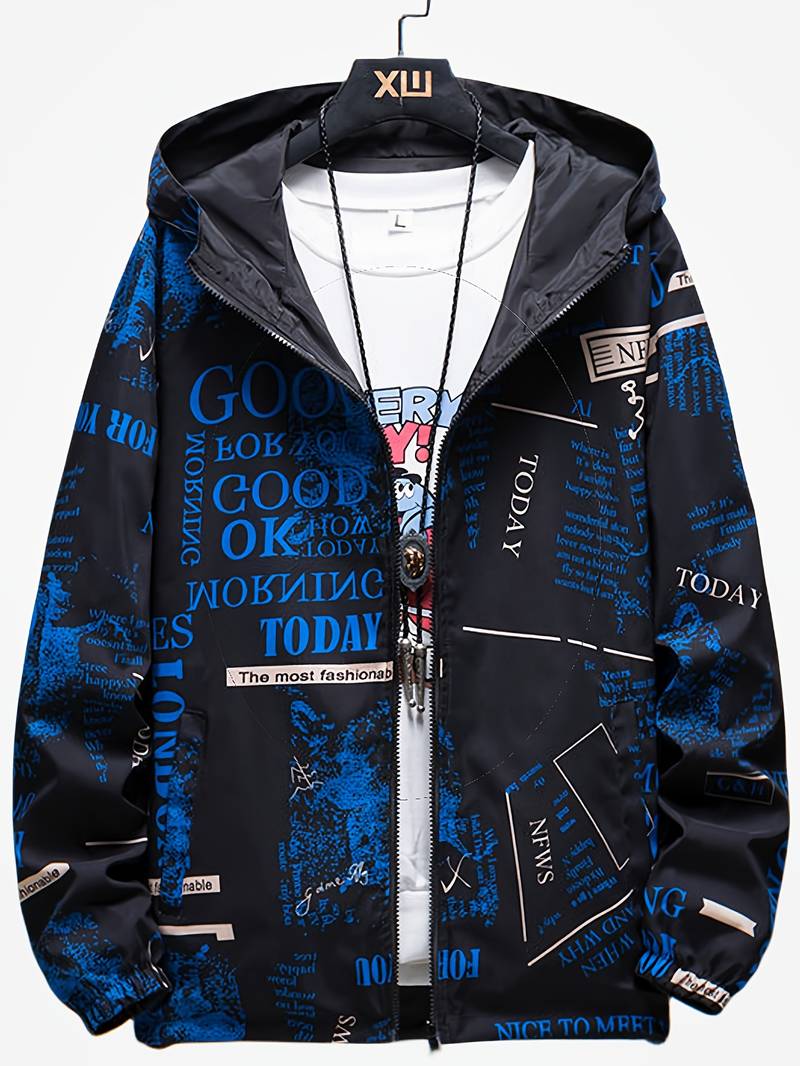 Herren Wendejacke Lässig Casual