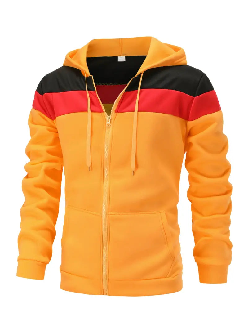 Farbiger Hoodie Leuchteffekt Männer