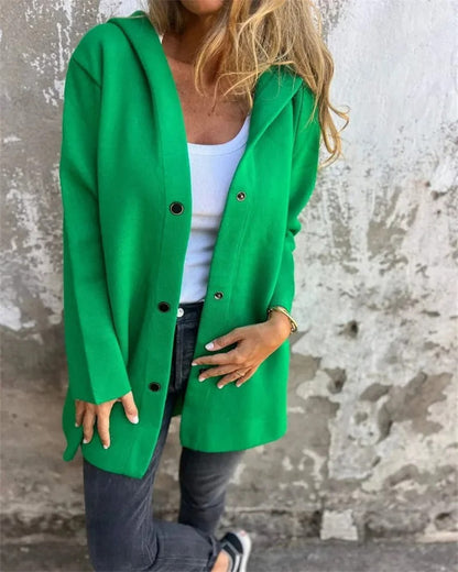 Bequemer Hoodie Cardigan Damen