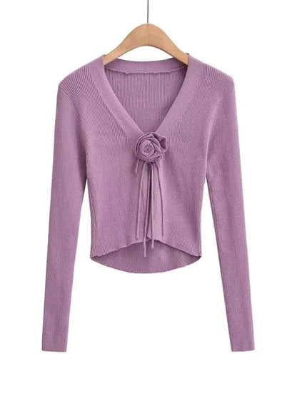 Stilvolle Damen Strickjacke Pullover
