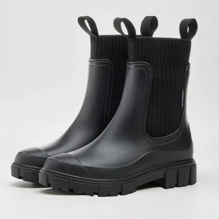 Wasserdichte Chelsea-Stiefel Damen Elegant