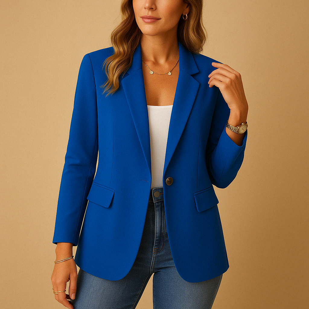 Damen Blazer Slim Fit Elegant