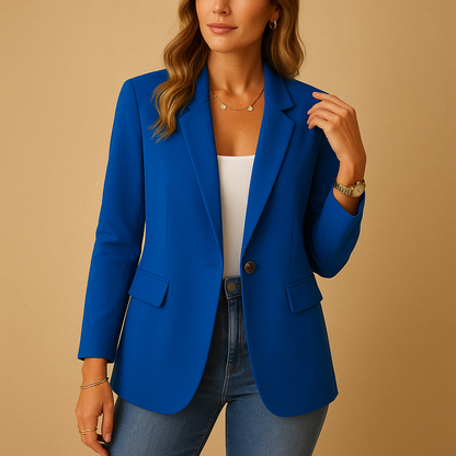 Damen Blazer Slim Fit Elegant