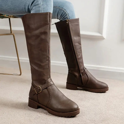Reitstiefel Frauen Breite Wade Komfort
