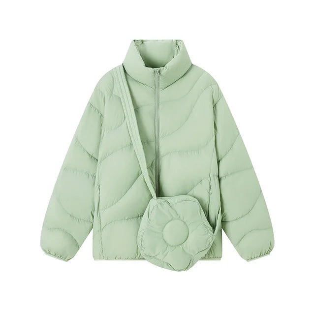 Daunenjacke Damen Warm Leicht