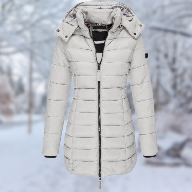Stylische Damen Winterjacke Mittellang