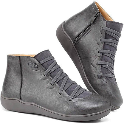 Stilvolle Stiefeletten aus Kunstleder