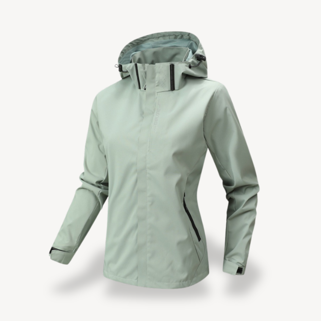 Wasserabweisende Damenjacke Outdoor Wanderjacke