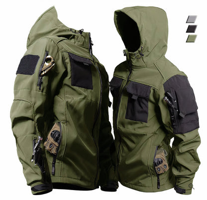 Militär-Kapuzenjacke Praktisch