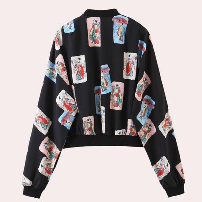 Modische Damenjacke Herbst Stil - IdealeKleiden