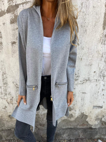 Damenjacke Mit Kapuze Modern