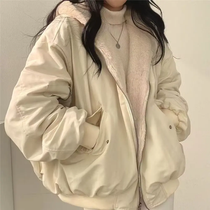 Praktische Hoodie Damen Reißverschluss Kapuze