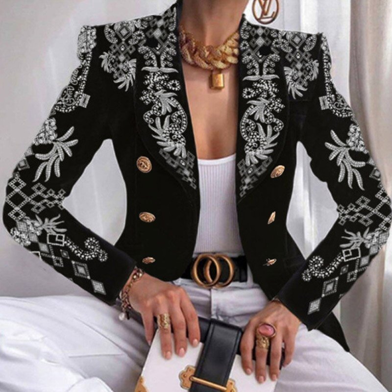 Stylische Damenjacke - Chic & Bequem - IdealeKleiden