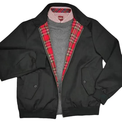 Modische Herrenjacke Harrington Stil - IdealeKleiden