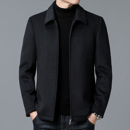 Elegante Wolljacke Winterwarm Damen