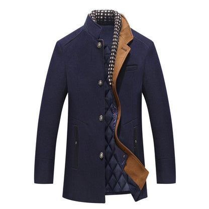 Klassischer Wintermantel Damen Elegant und Warm