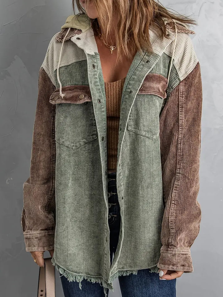 Weinlese Cordjacke Damen Schön & Bequem