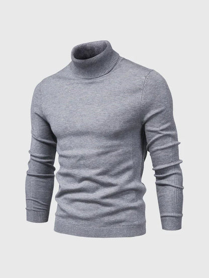 Eleganter Rollkragenpullover Feinstrick Qualität