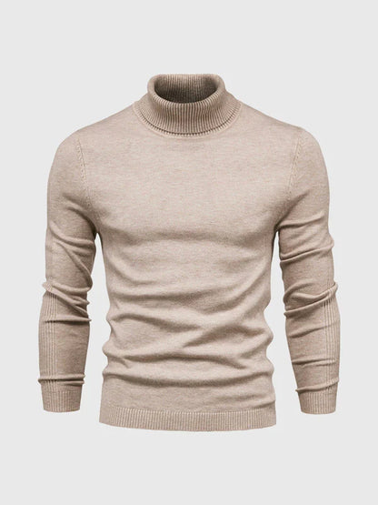 Eleganter Rollkragenpullover Feinstrick Qualität
