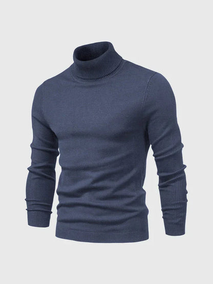 Eleganter Rollkragenpullover Feinstrick Qualität