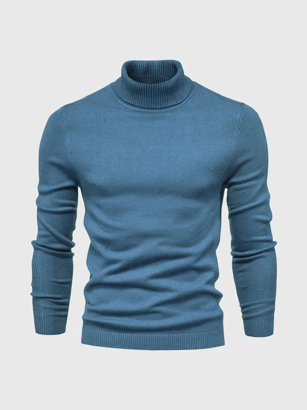 Eleganter Rollkragenpullover Feinstrick Qualität