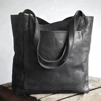 Stilvolle Handtasche aus echtem Leder